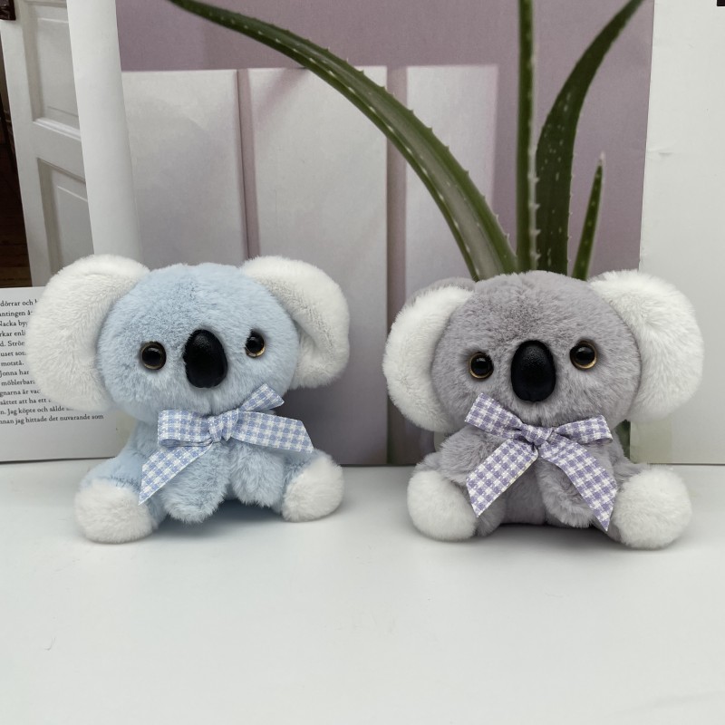 New koala plush doll keychain small Kola children's schoolbag pendant wedding shower doll wholesale supply