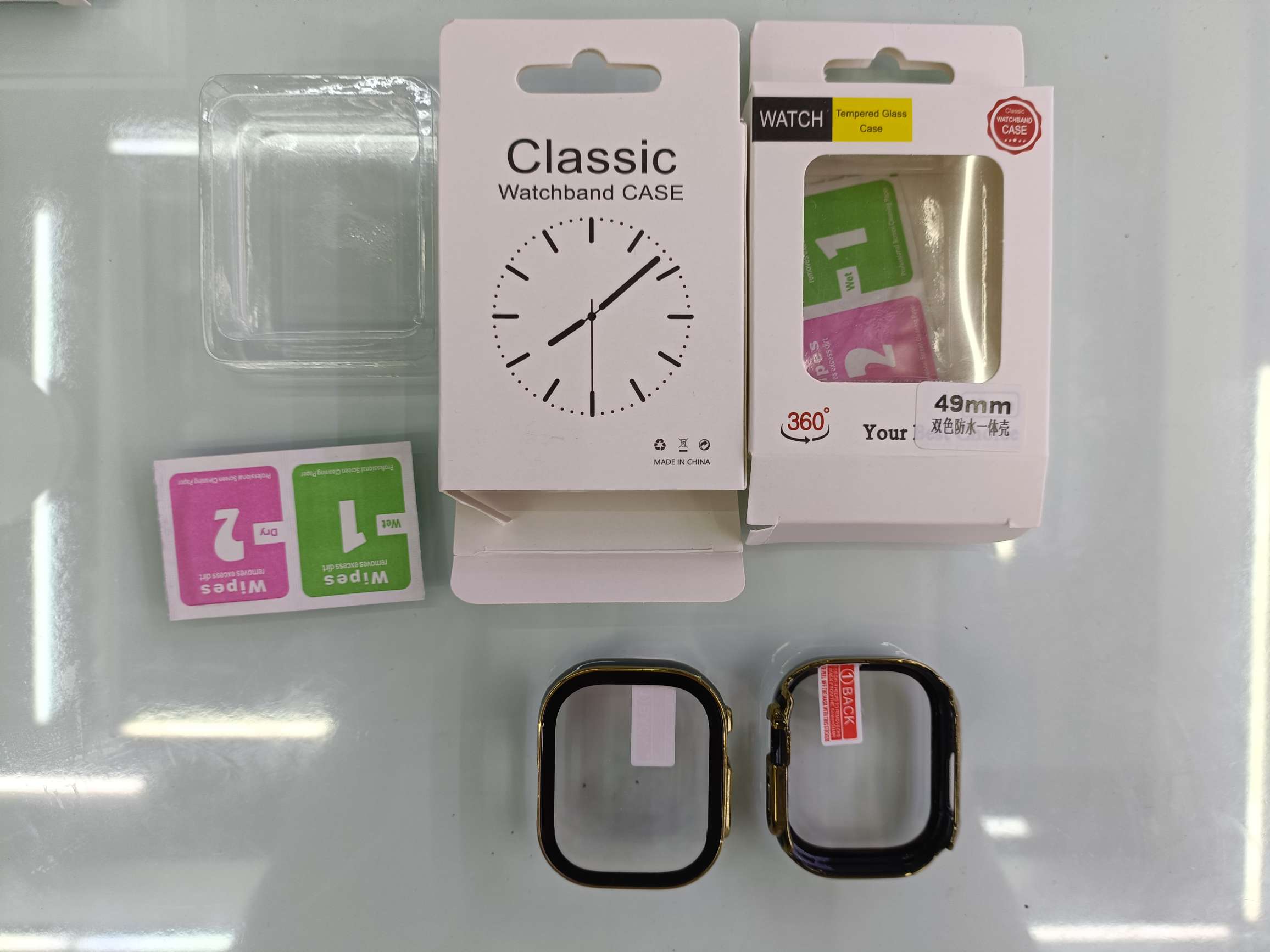 Apple two-color waterproof all-in-one watch case Apple Watch case