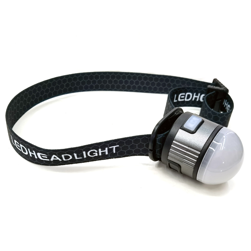 KL-534 headlamp, USB charging COB headlamp, magnetic red and white headlight, lightweight LED floodlight, outdoor camping head-mounted strong headlight, miner's lamp details Picture