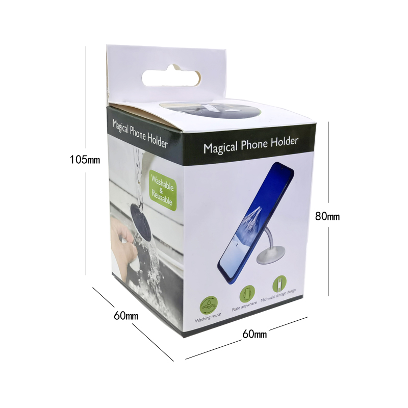 SL-152圆形万向支架（可水洗胶）可弯曲粘性懒人桌面手机支架粘胶手机架车载手机支架汽车手机架详情15