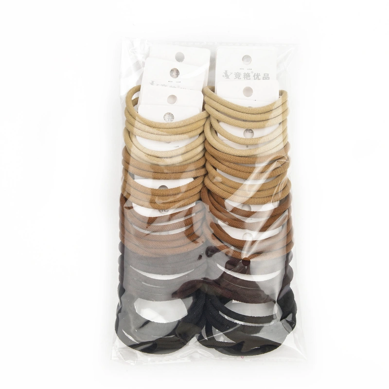 South Korea Head Rope Basic Hair Rope Hair Circle Color Hair Rubber Band Simple