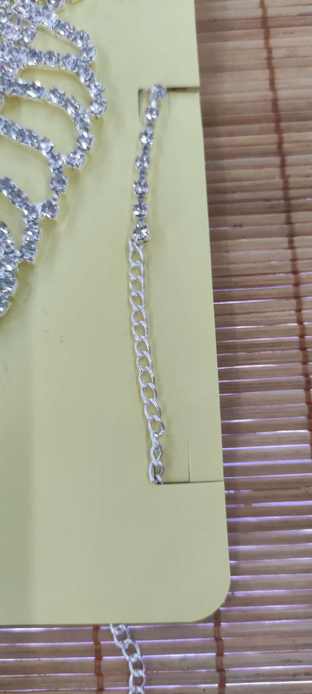 Alloy Accessories Four-Piece Bracelet Ring Necklace Earrings Item Picture