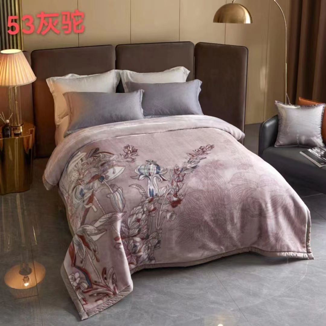 New bedding products in 2025: cloud blanket, enlarged and warm, edge cloud blanket, wedding blanket, Angolan blanket, wedding blanket, Lyocell cloud blanket Specification image