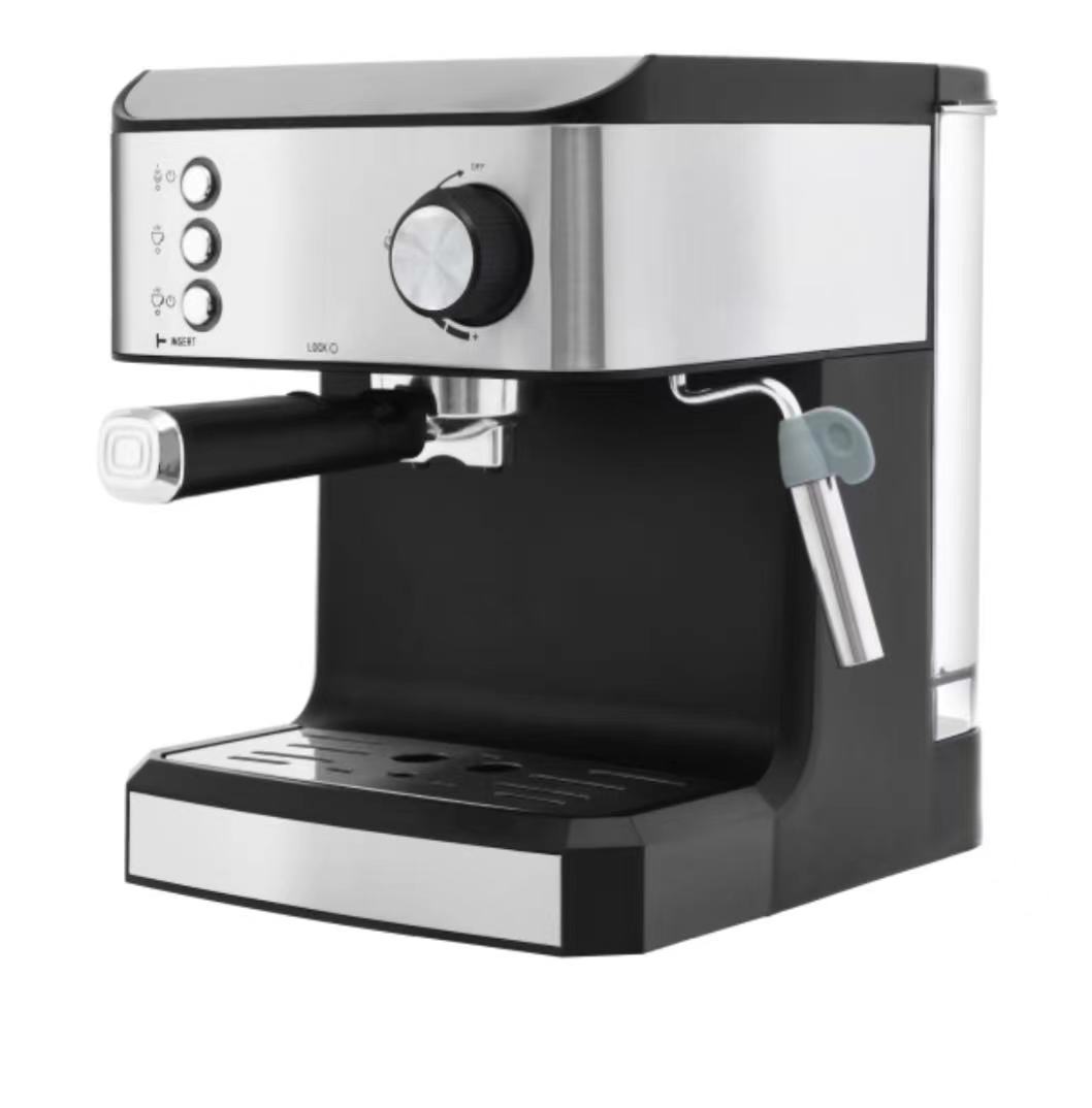 Espresso machine Home small semi-automatic high pressure steam milk foam office 20bar from stock thumbnail