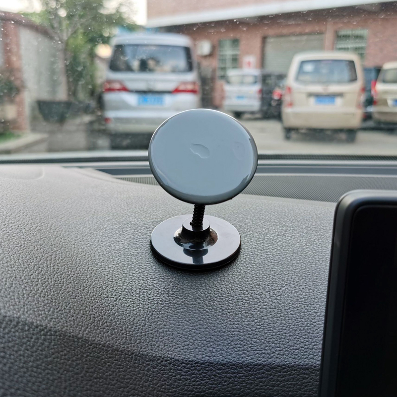 SL-152圆形万向支架（可水洗胶）可弯曲粘性懒人桌面手机支架粘胶手机架车载手机支架汽车手机架