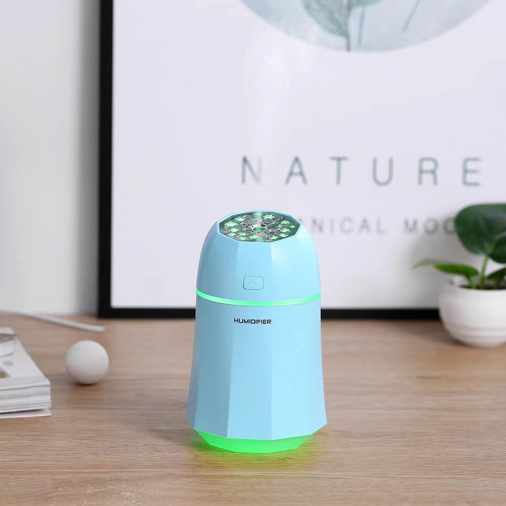 果粉加湿器USB家用办公喷雾加湿器净化器车载空气静音超声波加湿器详情2
