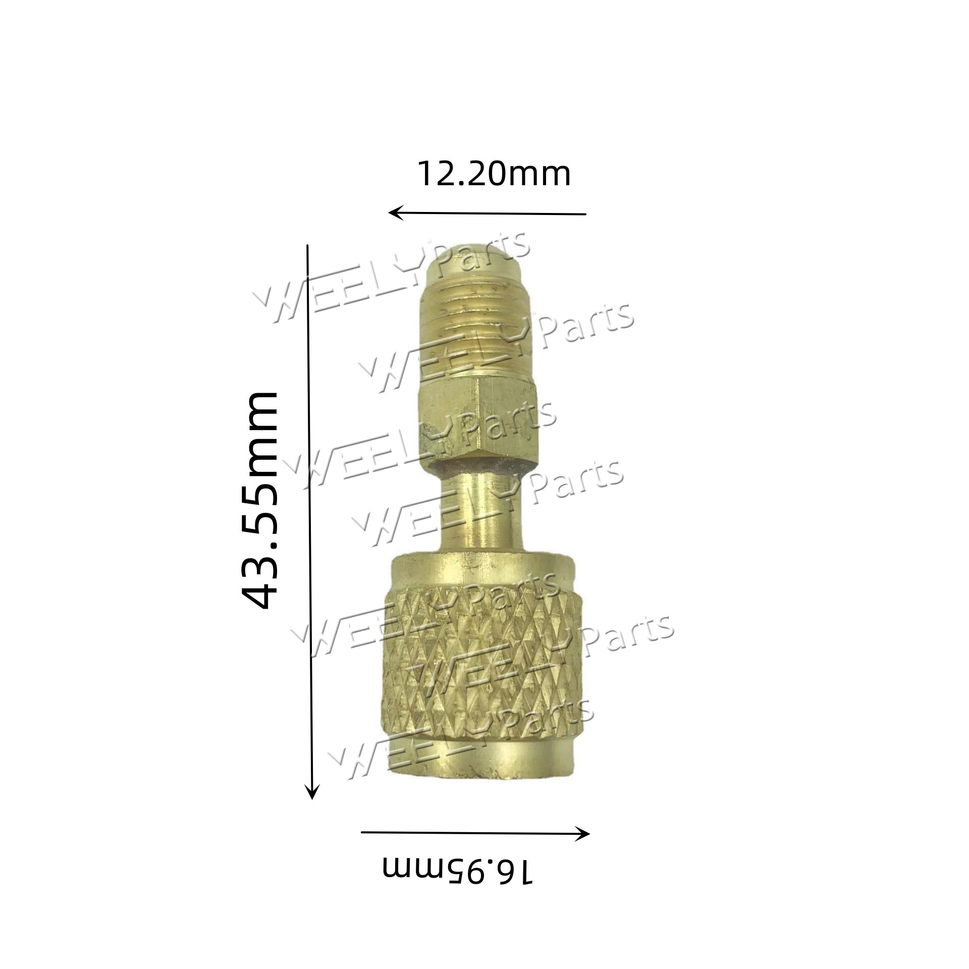 简易雪种开瓶器开启阀加氟工具空调维修工具详情5