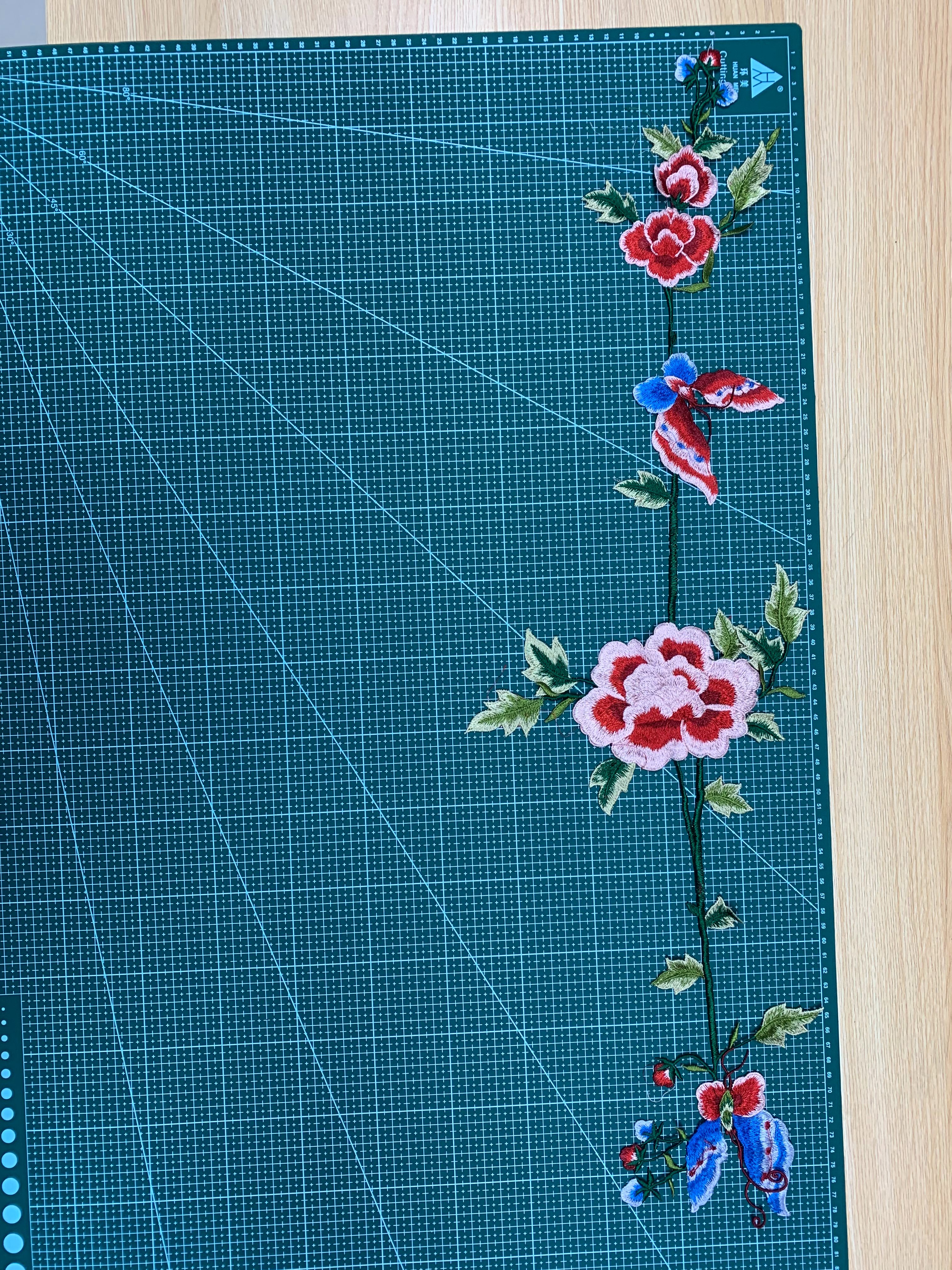 花卉刺绣布贴旗袍汉服服装装饰辅料配件详情7
