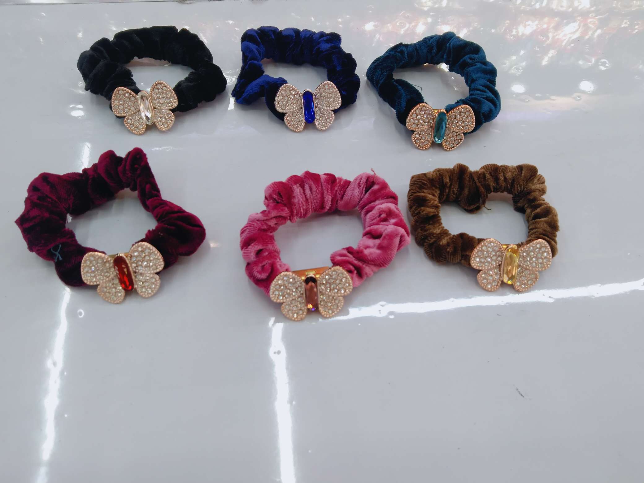 绒布圈/批发/头饰产品图