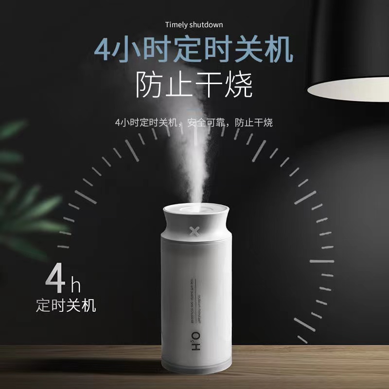 家用卧室香薰加湿器车载喷雾器补水汽车空气净化器发光小型大雾量
