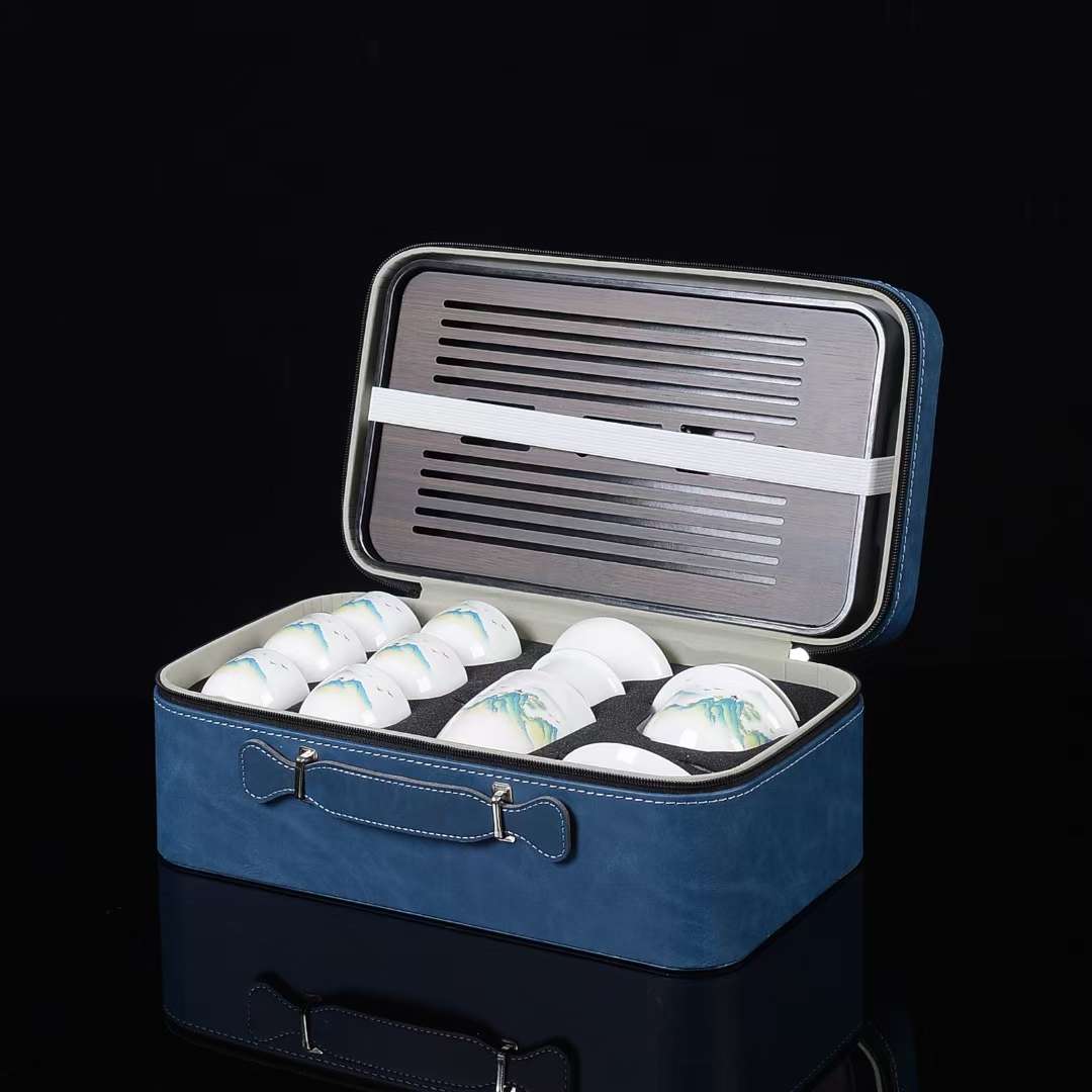 茶艺师专用茶具套装羊脂玉瓷详情6