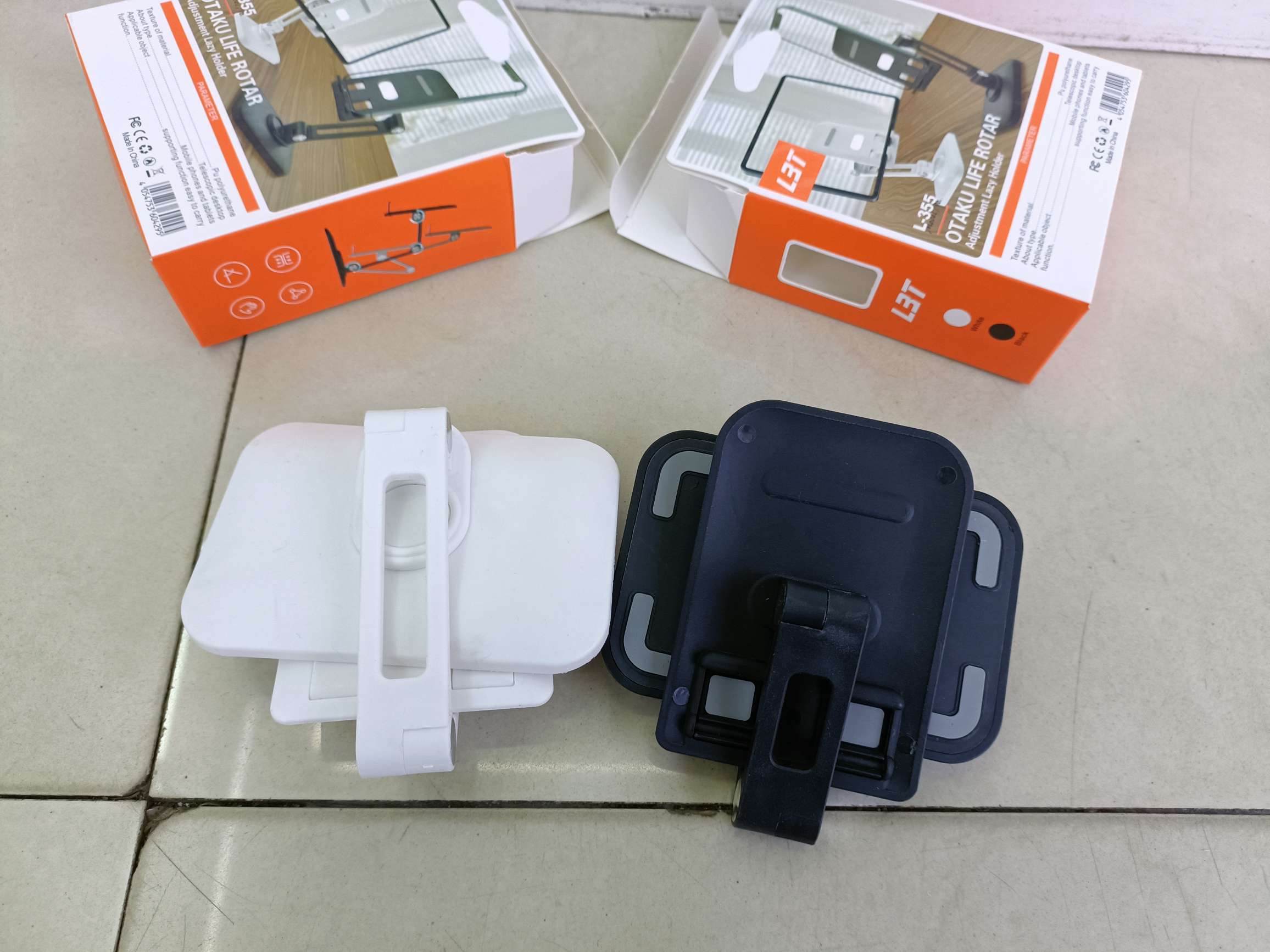 Folding 360 rotating mobile phone stand Multi-function adjustable stand L-355