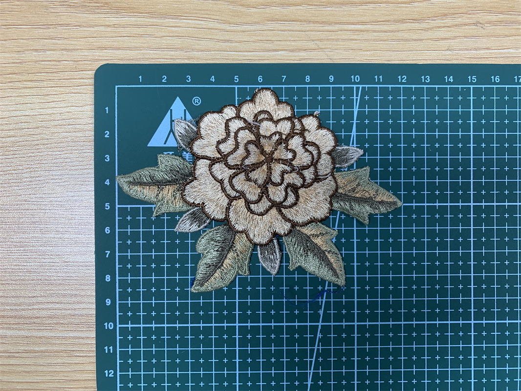 水溶刺绣立体贴花 旗袍婚纱帽子衬衫服装辅料详情6