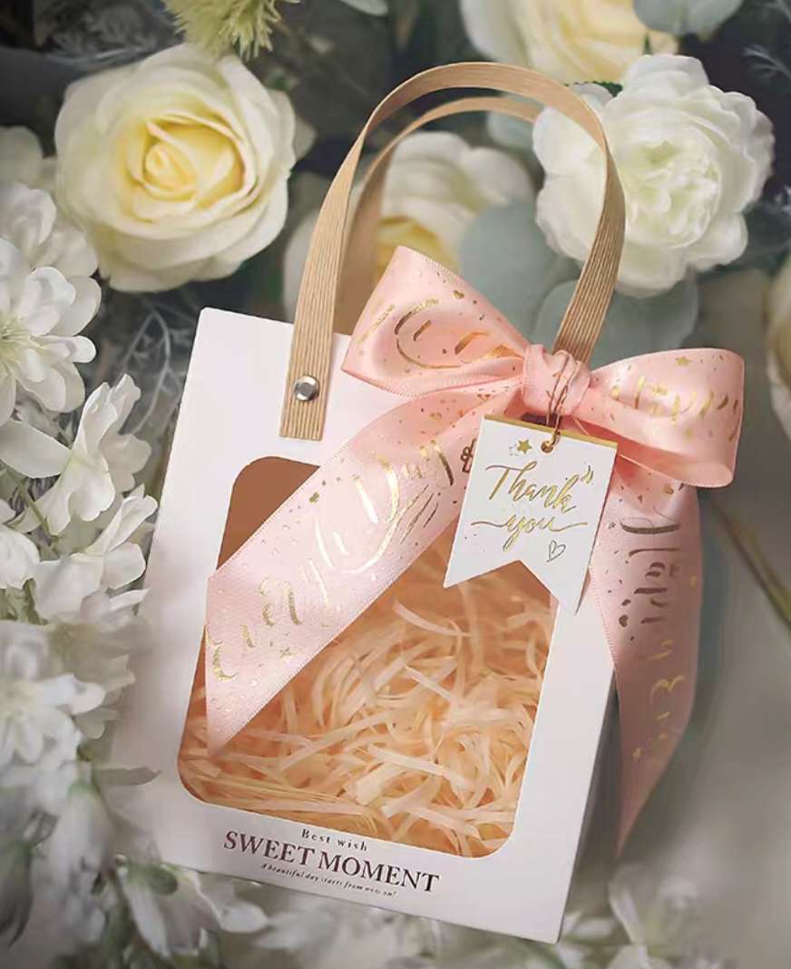 伴手礼手提袋 教师节生日礼物手提袋 透明礼品包装盒 喜糖盒 包装盒详情图8