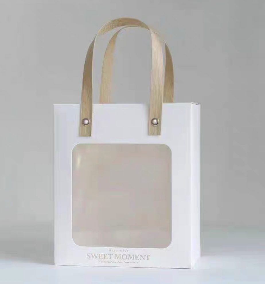 伴手礼手提袋 教师节生日礼物手提袋 透明礼品包装盒 喜糖盒 包装盒详情图6