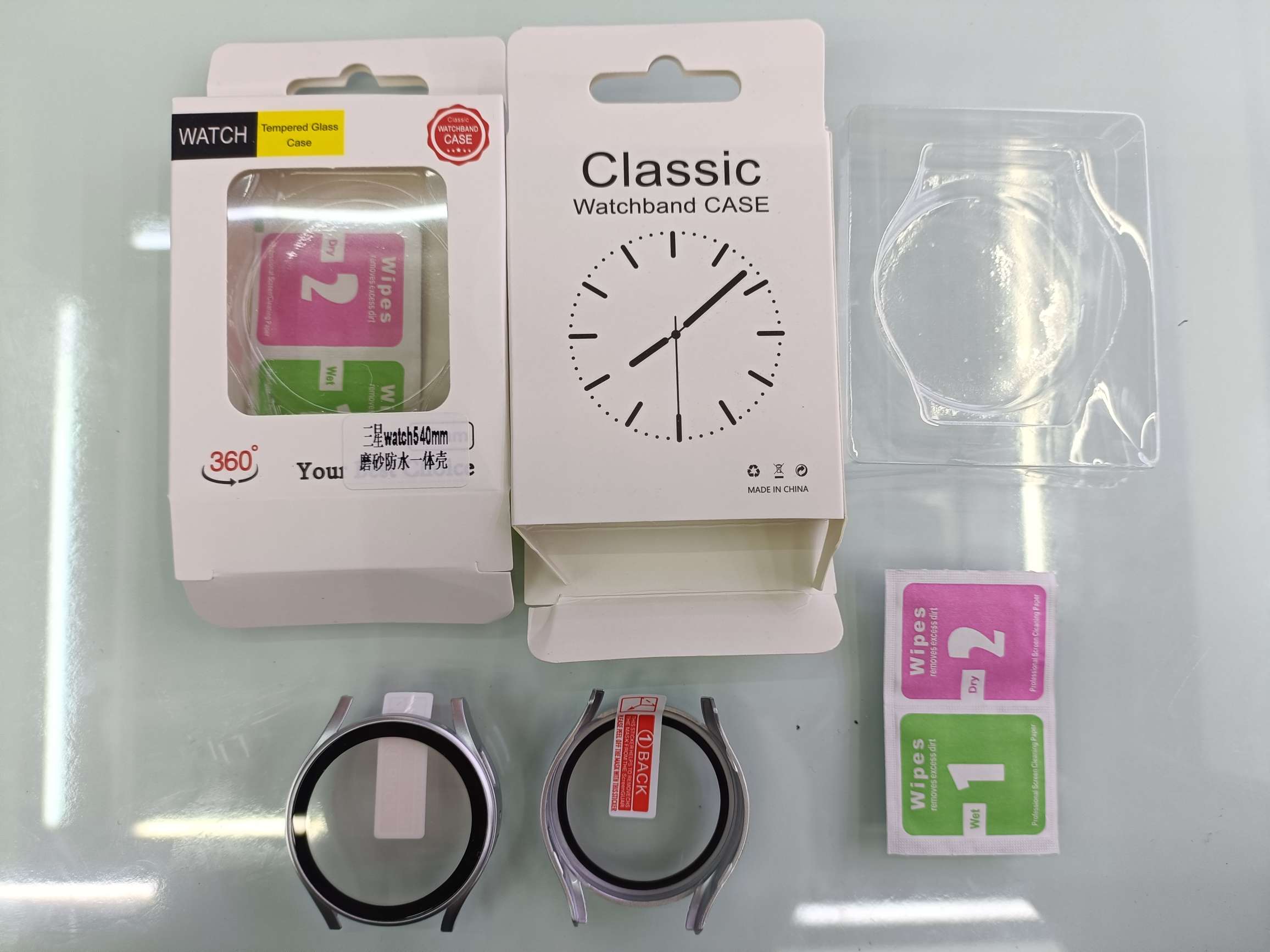 Samsung watch5 Frosted waterproof all-in-one watch case Watch protective case Samsung watch case