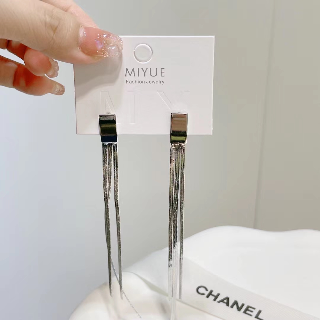 米约时尚/耳环/长款细节图