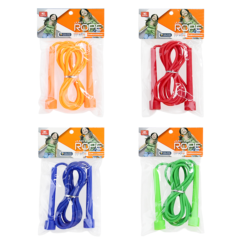 Leikesi 2.7M Rubber Jump Rope Kids Skipping Rope Multicolor Rapid Speed Jumping Rope