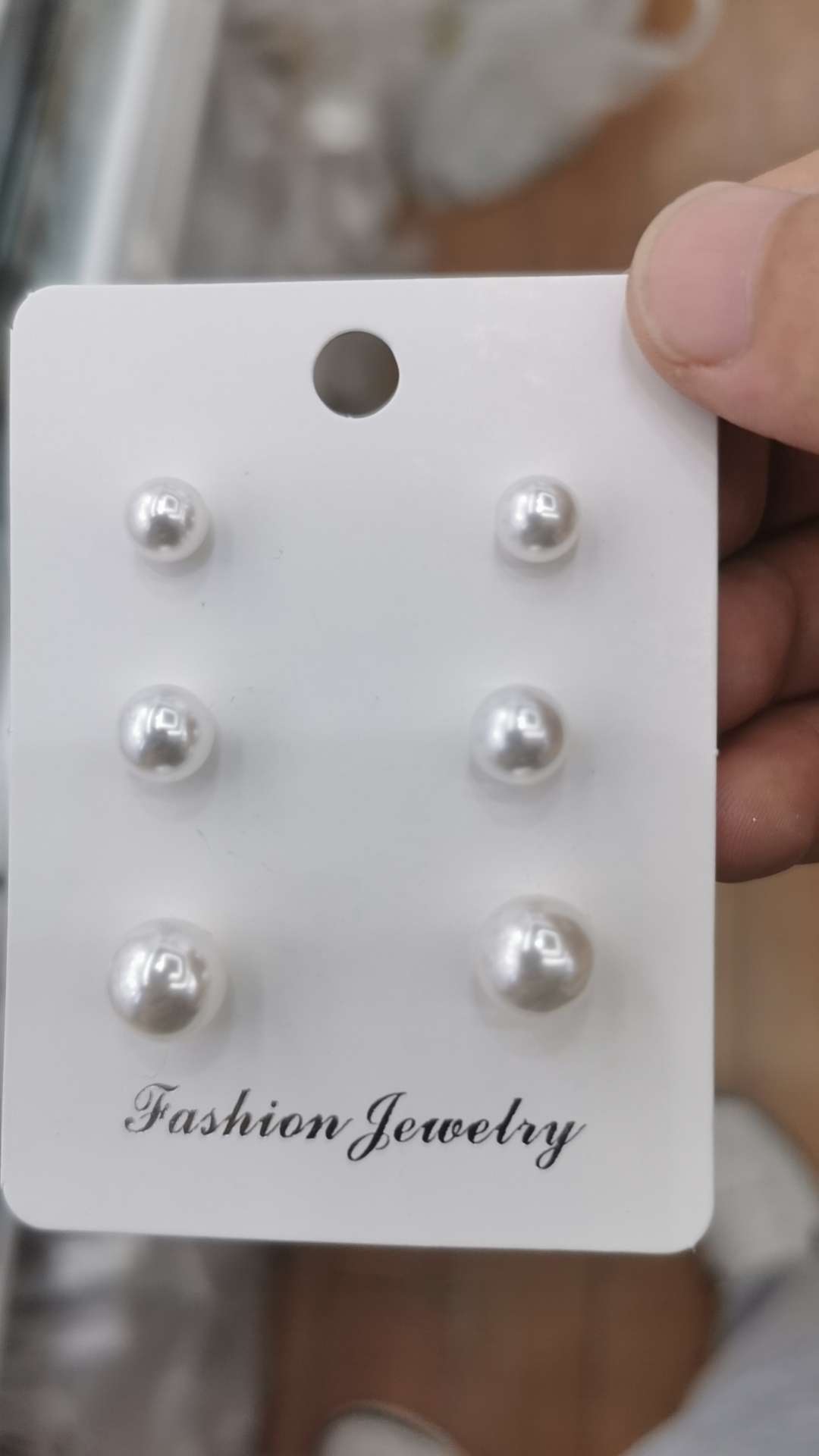 珍珠耳钉各个型号钢针  地摊爆款  主播热卖  亚马逊走量款
