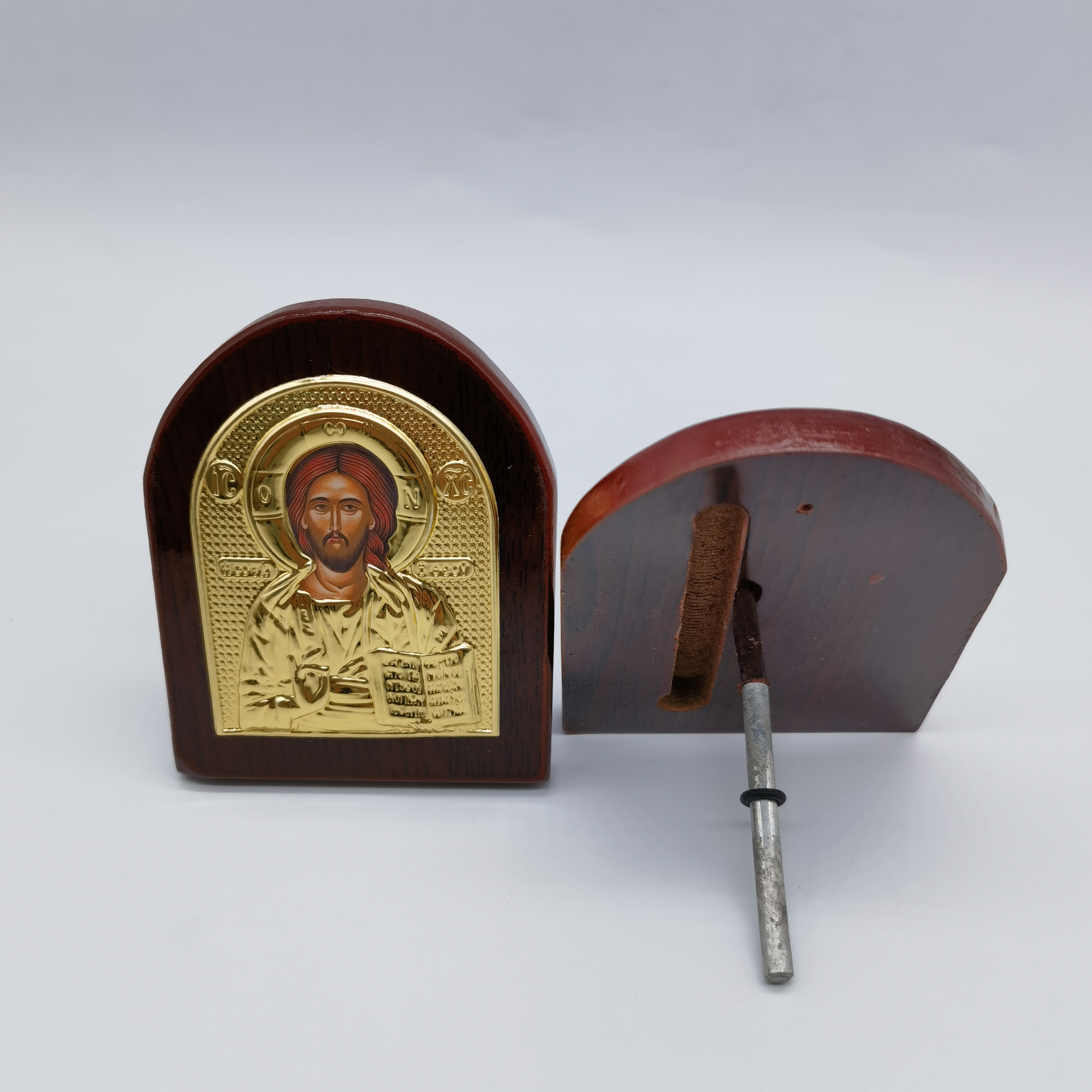 The latest best-selling religious figurines of Jesus in 2023, the religious figurine of the Virgin Mary holding her son, and religious rosewood figurines Item Picture