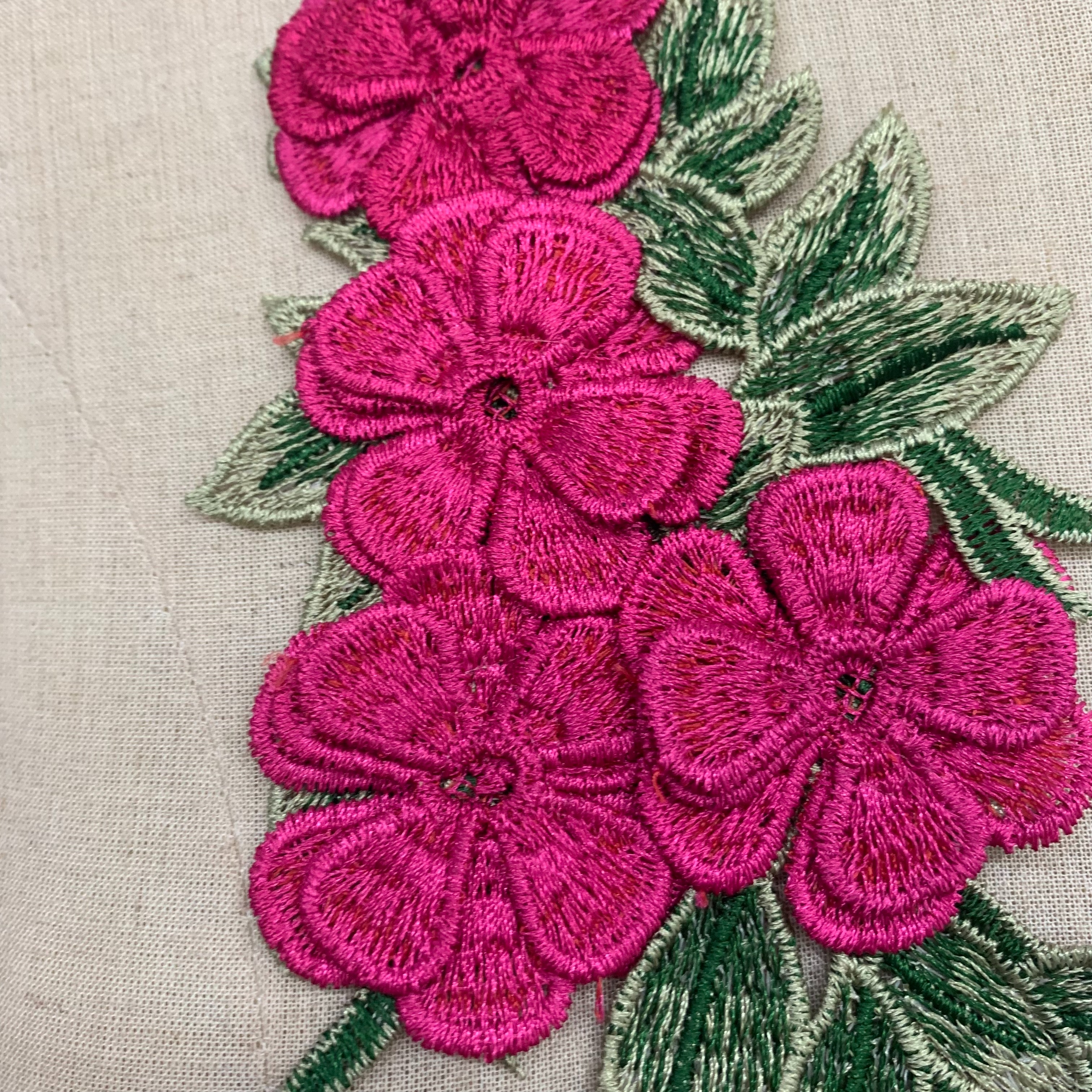 Three-dimensional lace fabric stickers, embroidery accessories, clothing accessories pic 5