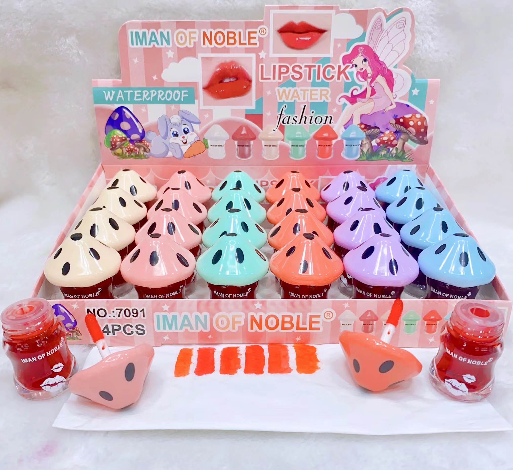 IMAN OF NOBLE's new 2023 Cute Mushroom lipstick will last forever