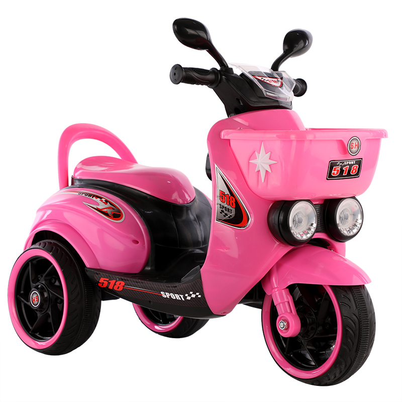 儿童三轮电动摩托车博鸿平稳玩具防侧翻 单/双驱可选详情图5