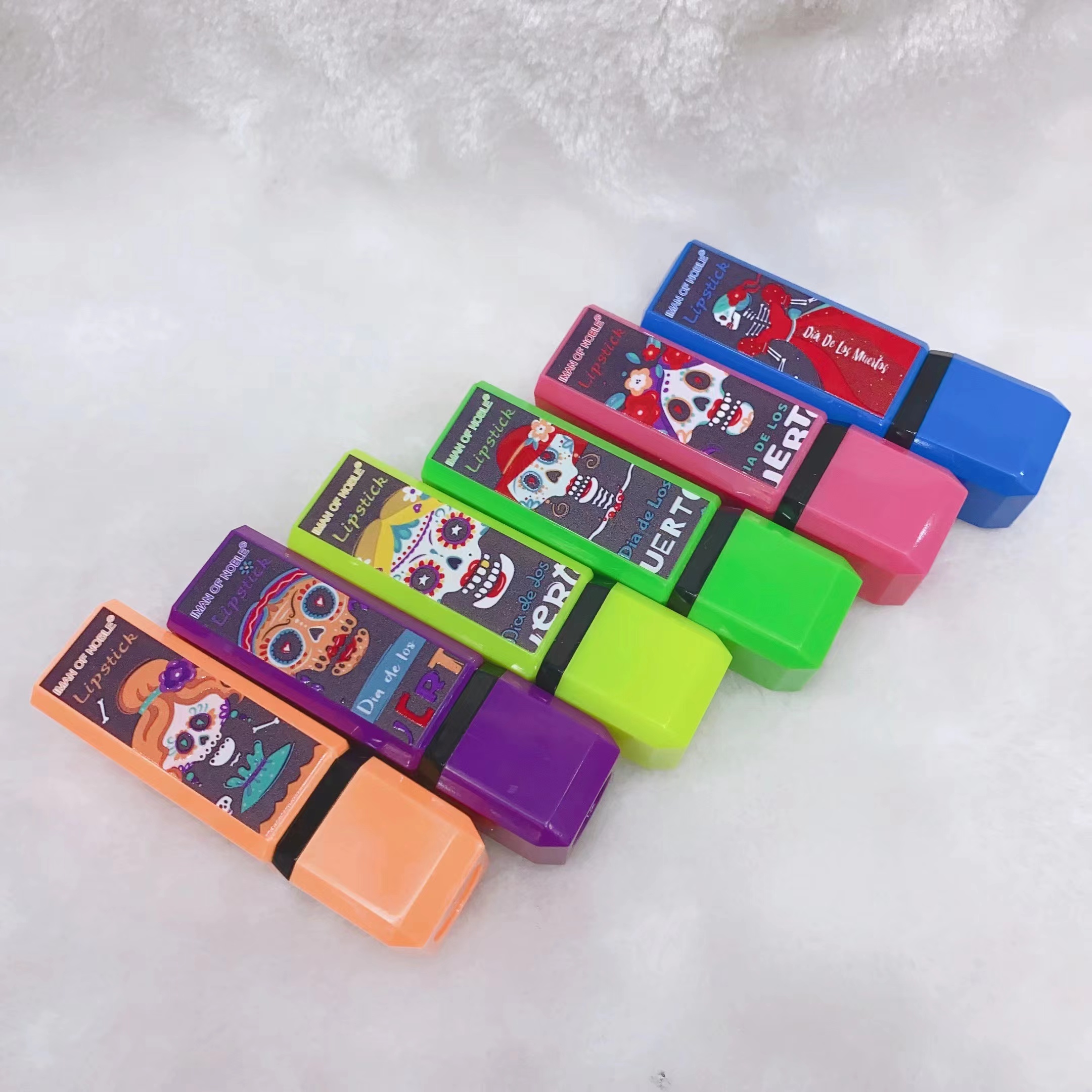 IMAN OF NOBLE Cross Border 2023 new fluorescent lipstick Halloween style Item Picture