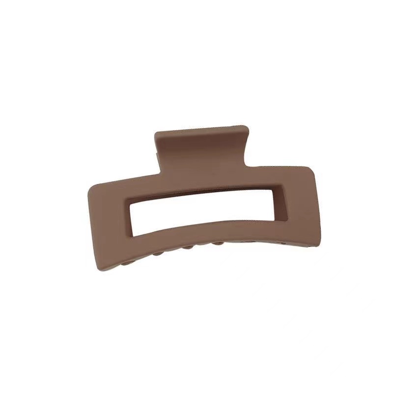 方形大号发抓韩国简约发夹网红头发夹子抓夹洗澡后脑勺秋鲨鱼夹头饰女