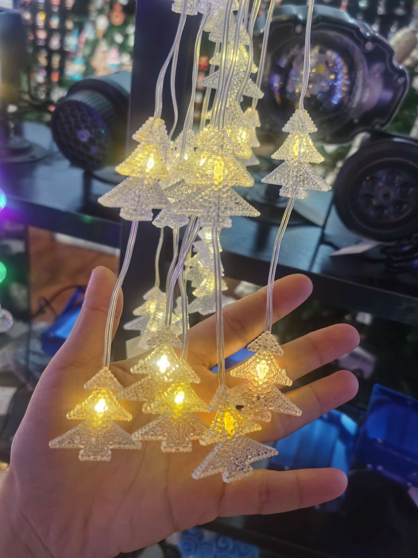 圣诞灯节日灯彩灯树形灯