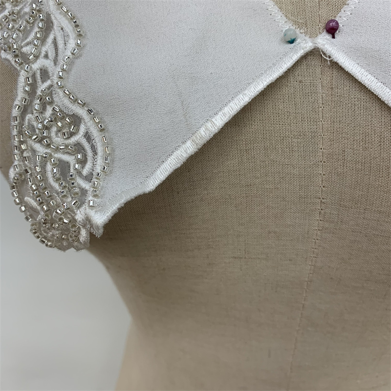 领子/服装辅料/手工钉珠贴花产品图