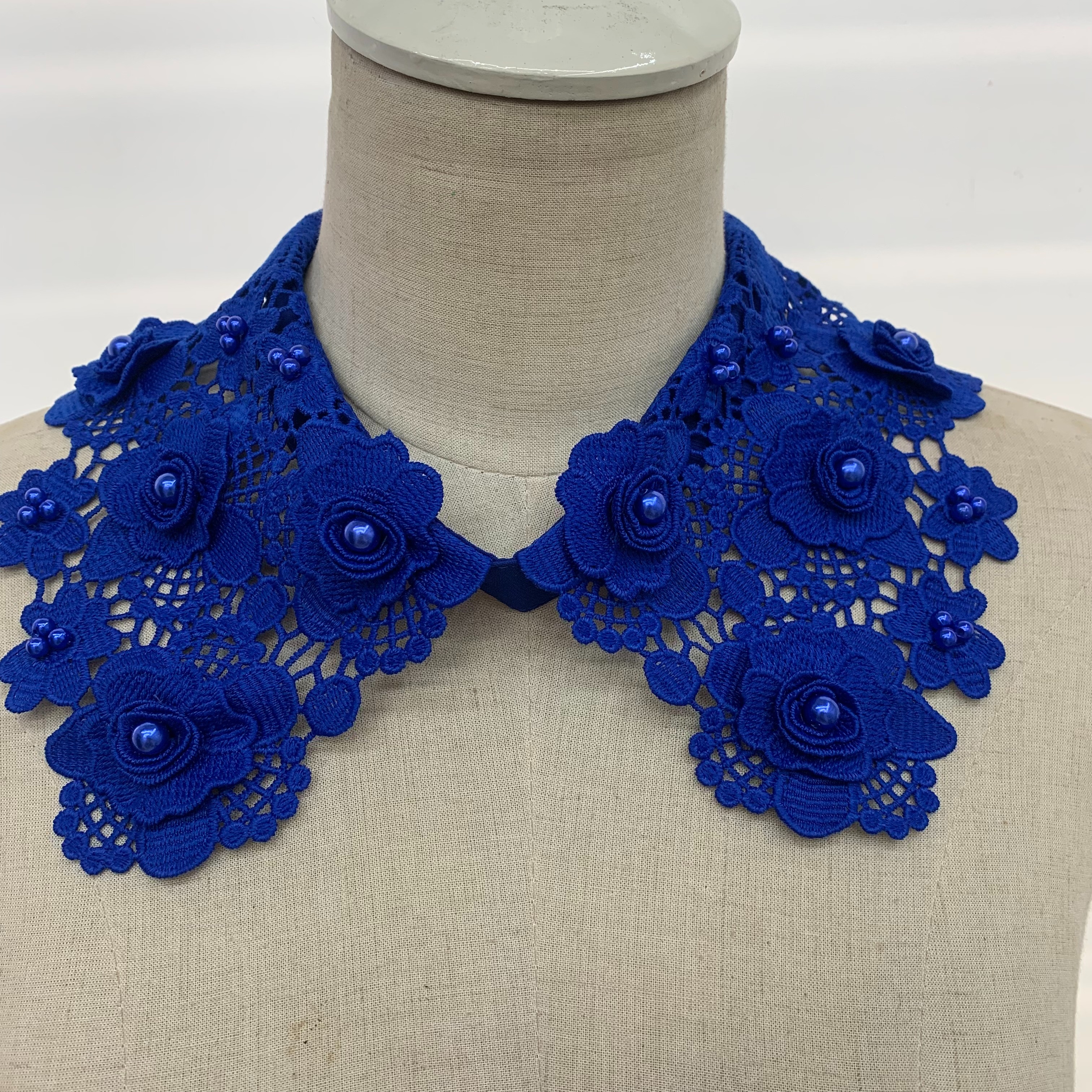 新款假领子女款百搭衬衫毛衣装饰服装辅料配饰详情5