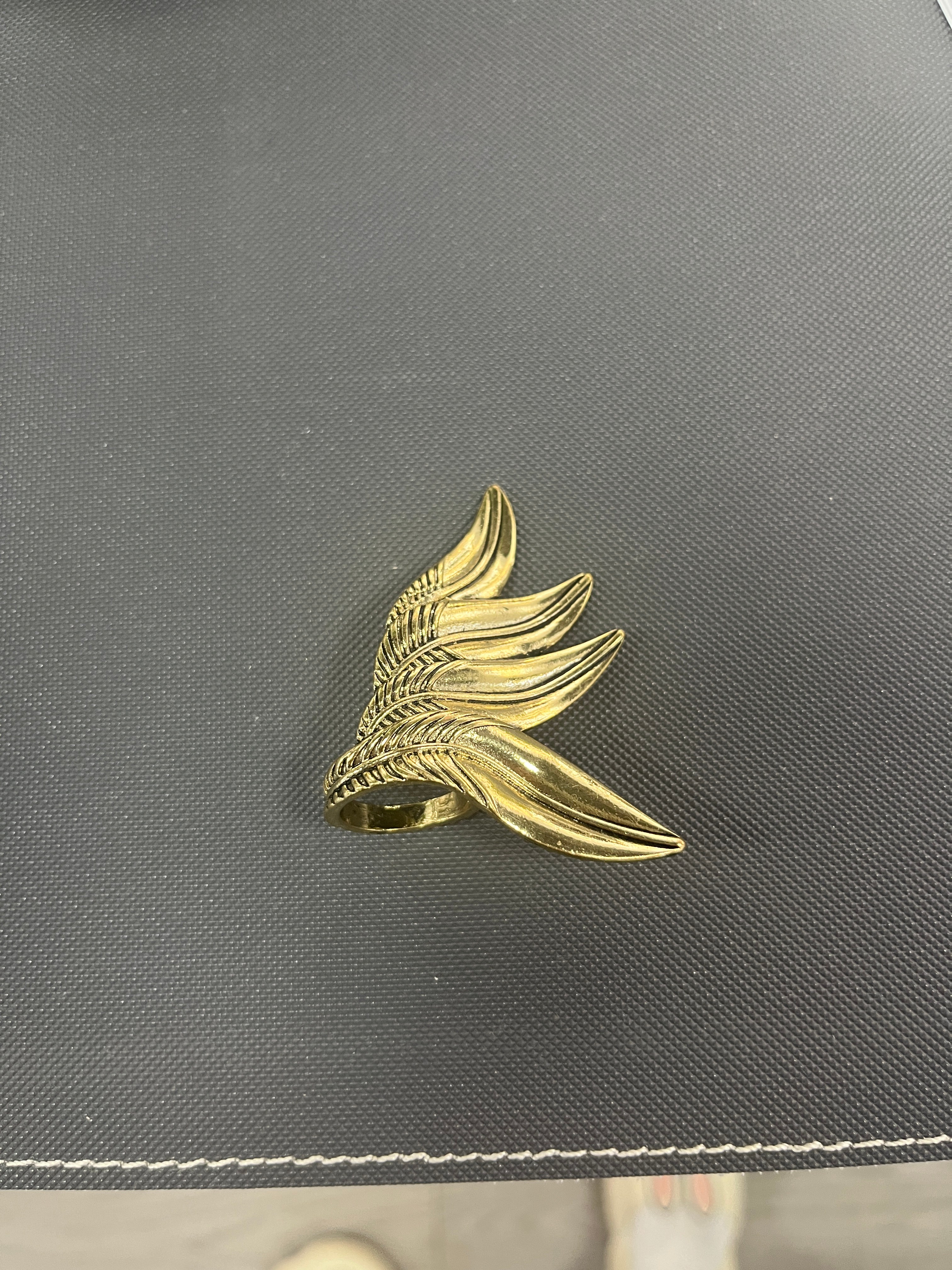 天使/戒指/铜戒指/ins风/男生女生白底实物图