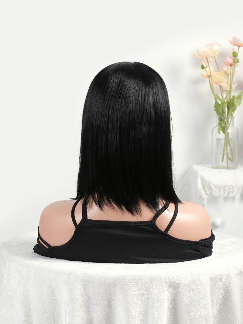 Foreign trade European and American women's Bob hairstyle, street wig, hair wig, 360 lace wigs, vendor pic 14