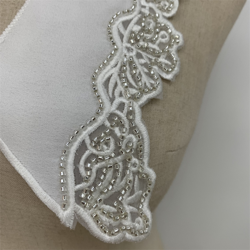 领子/服装辅料/手工钉珠贴花细节图