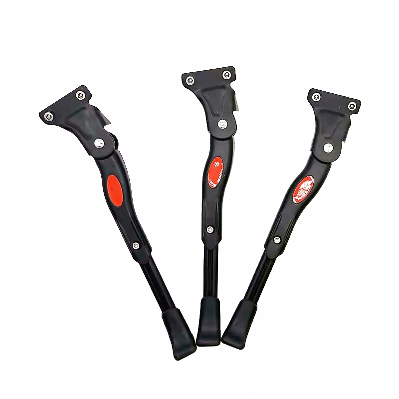 YJ-004 Adjustable length mountain bike leg support, aluminum alloy 2-hole middle support leg support, bike side support pole, bike ladder Specification image