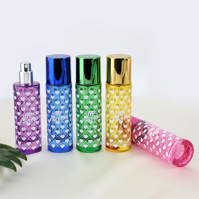 ml加厚玻璃螺口瓶/彩色香水瓶/化妆品分装瓶/精油瓶子产品图