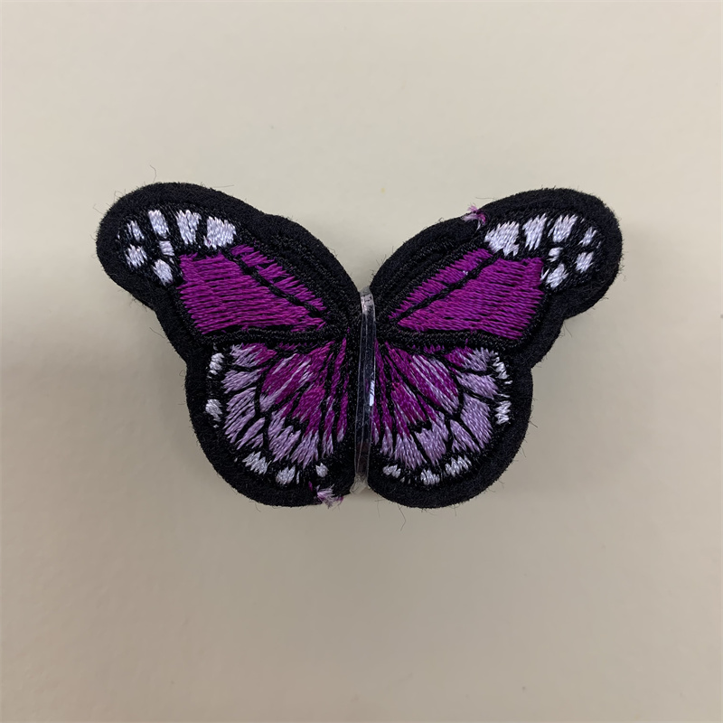 Small butterfly cloth patch embroidery patch clothing and accessory decals Item Picture