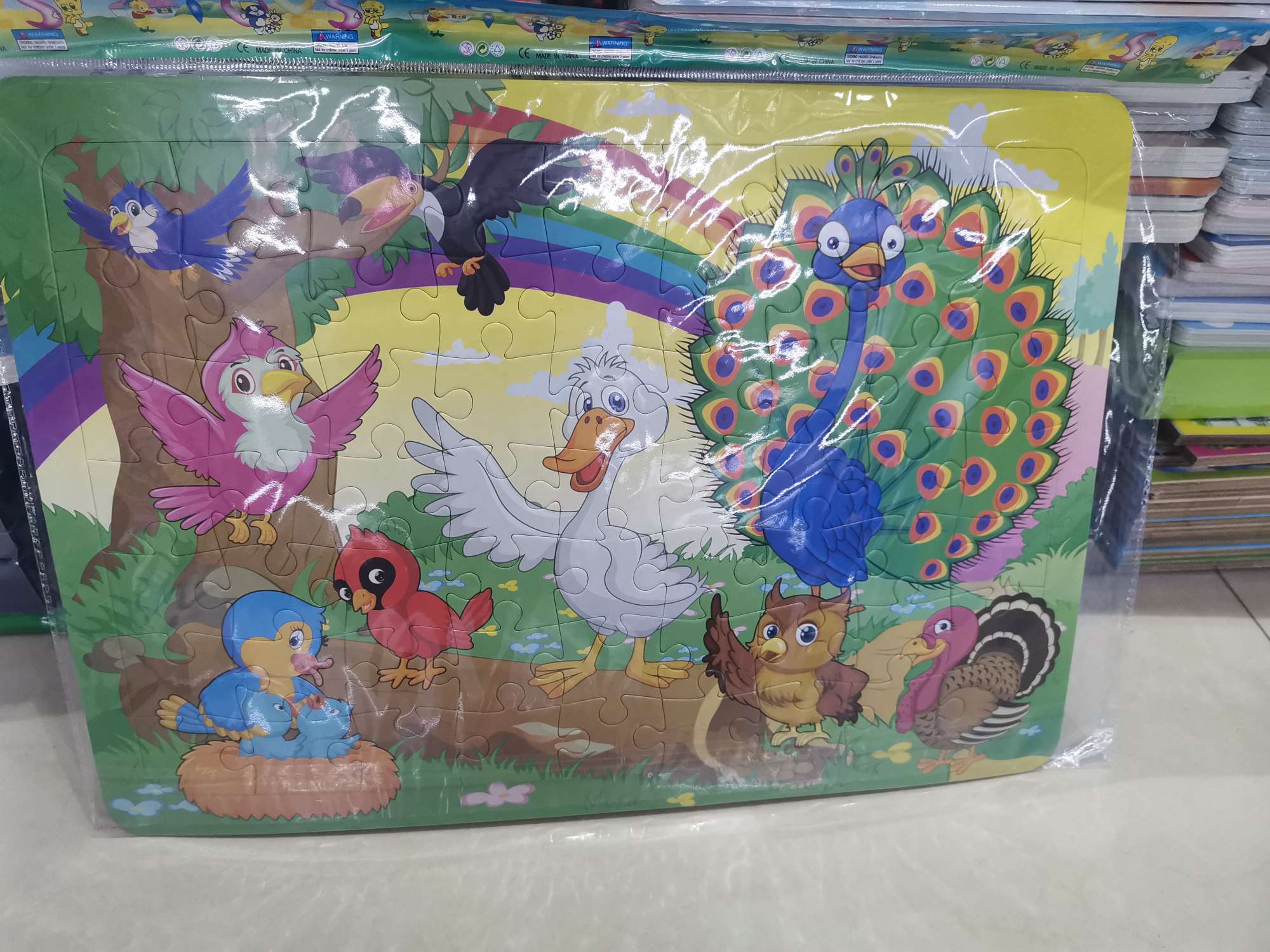 DIY children's educational jigsaw puzzle toys promotional items, gifts, gift jigsaw puzzle boards Application Scenario