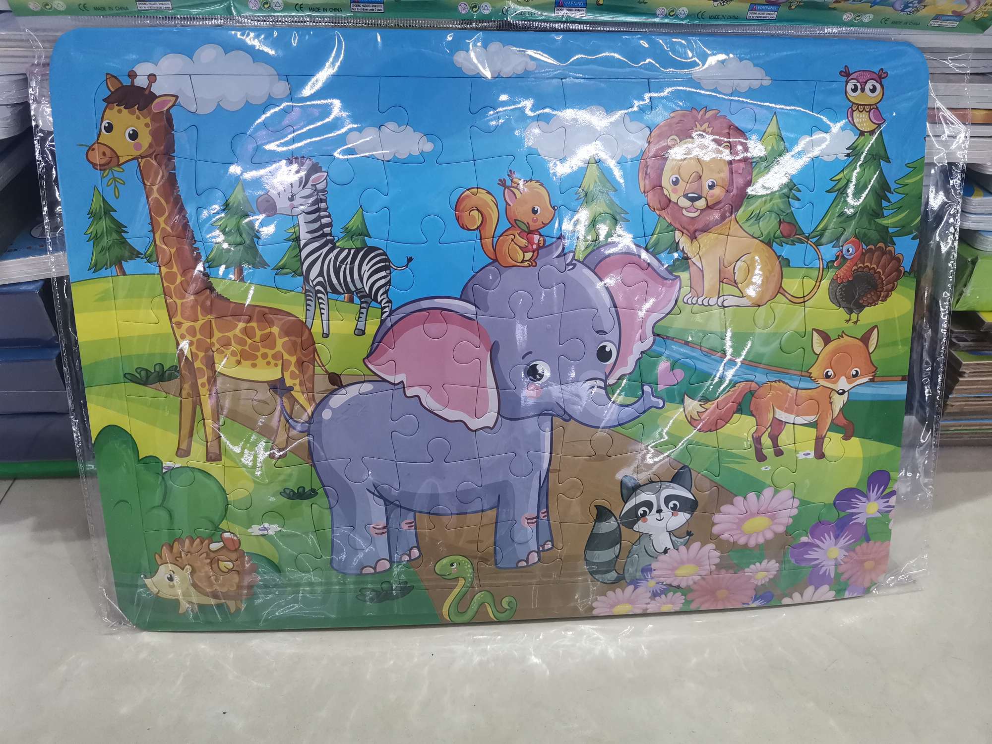 DIY children's educational jigsaw puzzle toys promotional items, gifts, gift jigsaw puzzle boards detail image 8