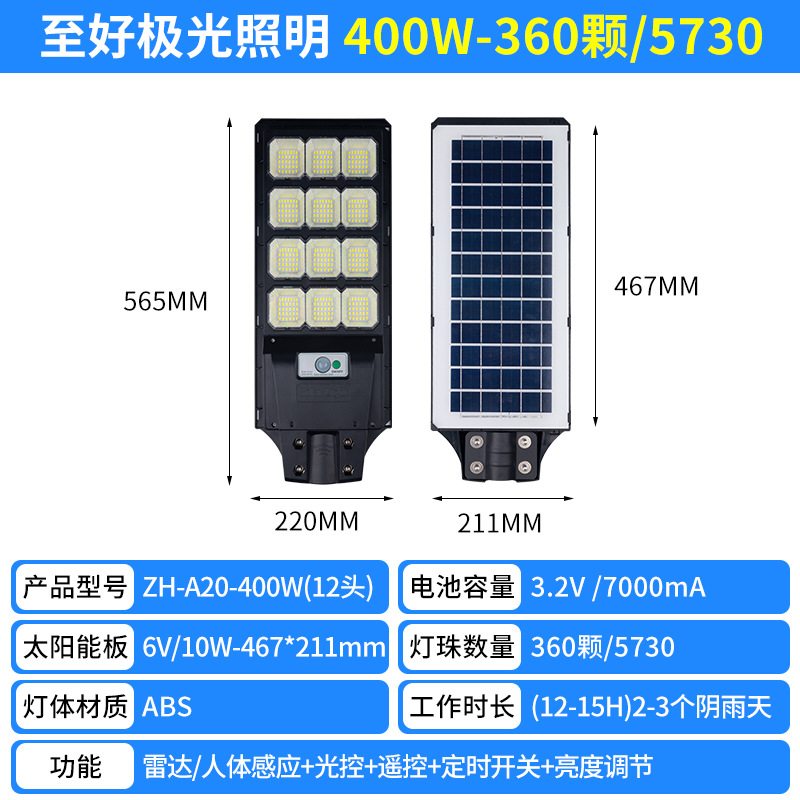 太阳能LED路灯详情图4