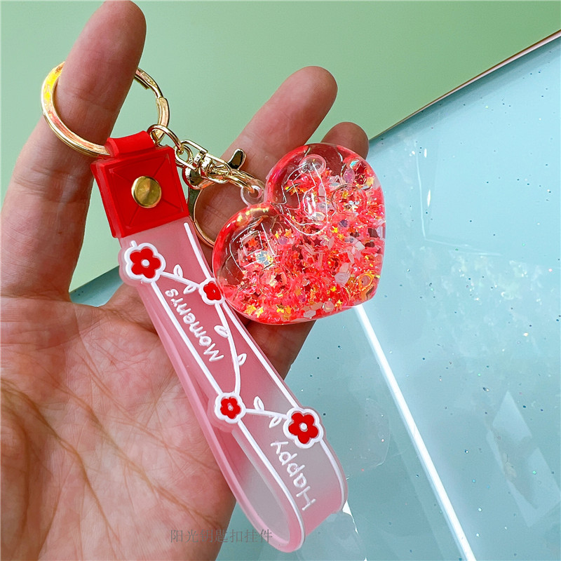 心形油瓶皮绳扣产品图