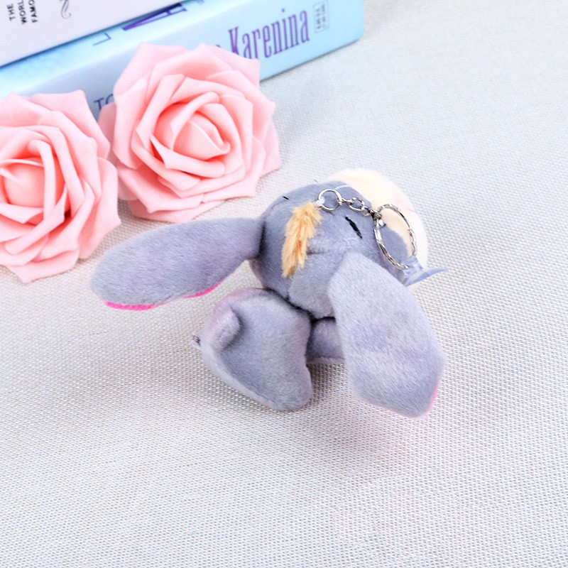 Plush toy pendants, big-headed donkey dolls, couple boys and girls, schoolbag hanging accessories, wedding scattering bouquets, small gifts Item Picture