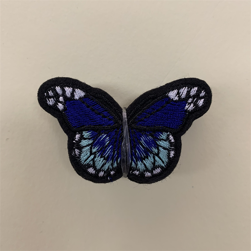 Small butterfly cloth patch embroidery patch clothing and accessory decals Application Scenario