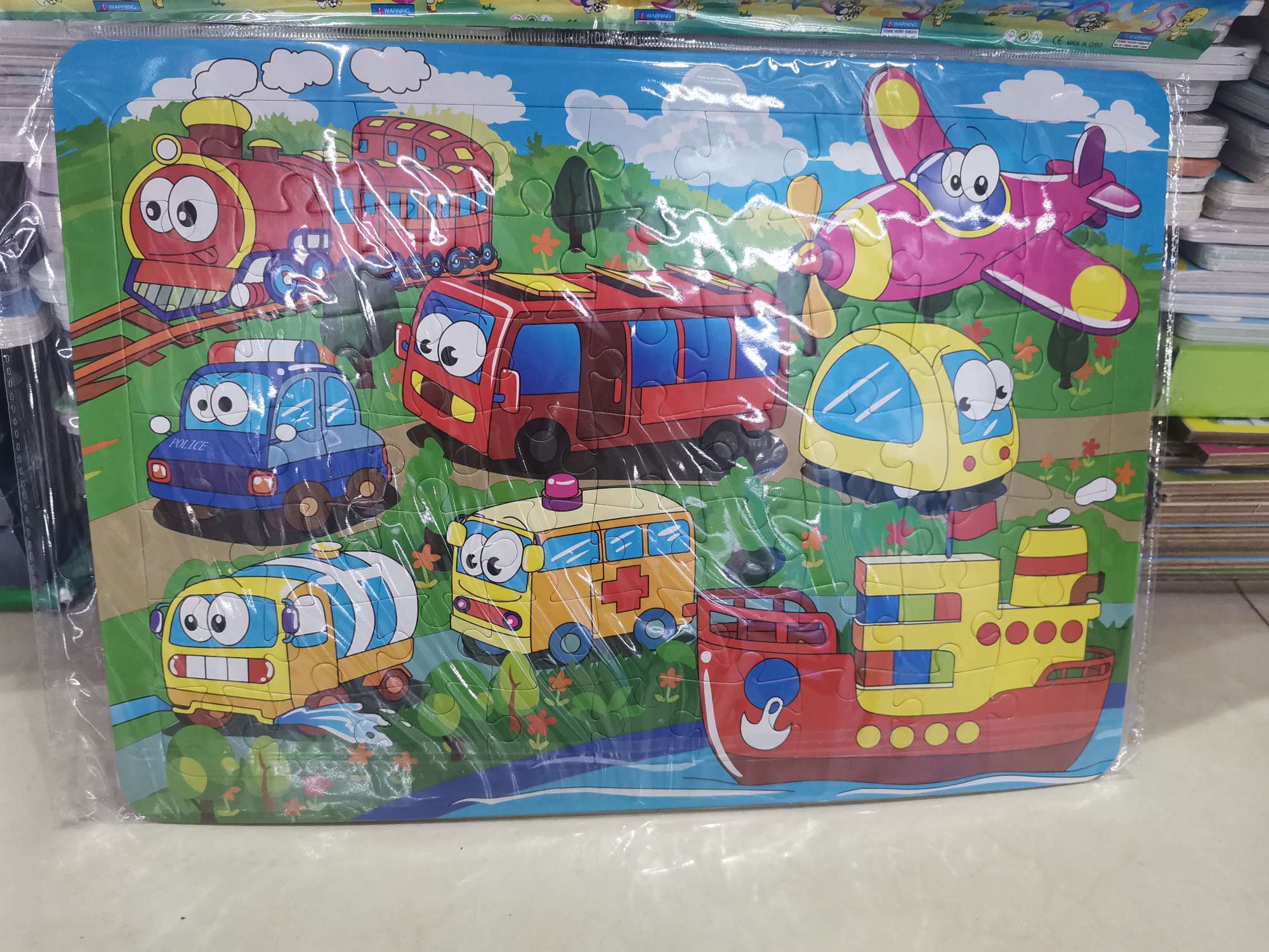 DIY children's educational jigsaw puzzle toys promotional items, gifts, gift jigsaw puzzle boards Item Picture