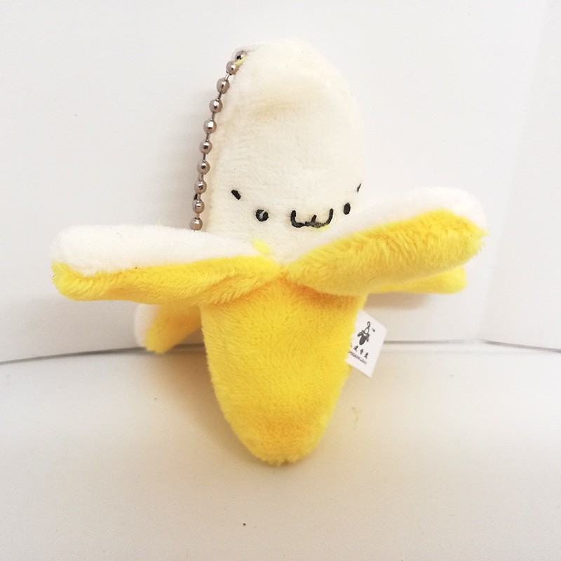 Plush toy pendants, banana dolls, couple boys and girls schoolbag hanging accessories, wedding scattering flower bouquets and gifts Application Scenario