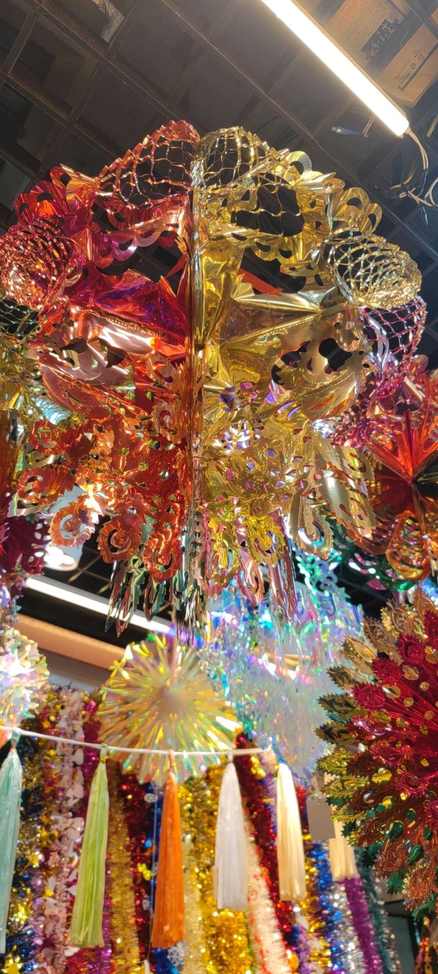 Store anniversary, festival, wedding items, pendants, medium-sized balls