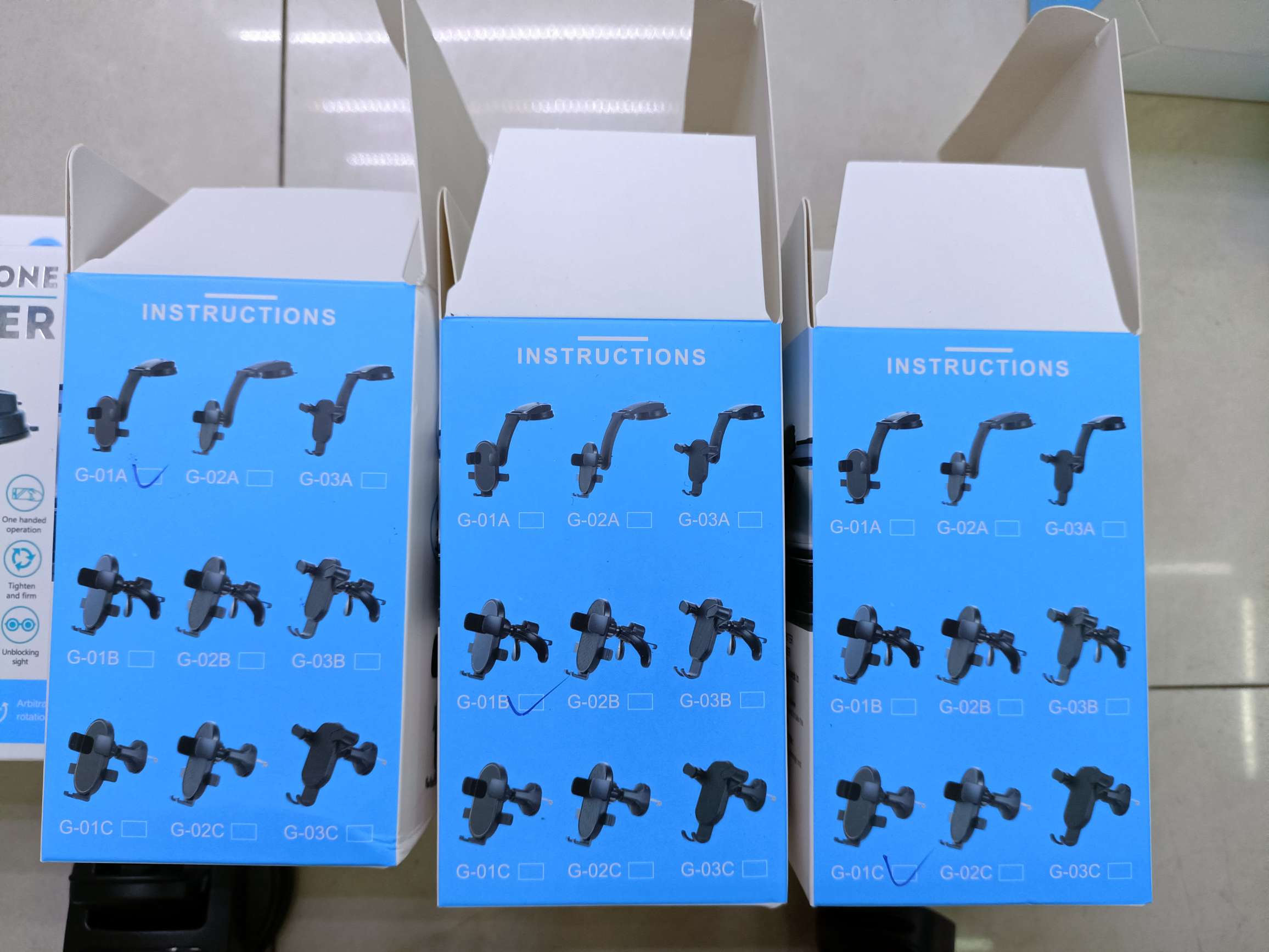 车载手机支架/吸盘手机支架/出风口支架产品图