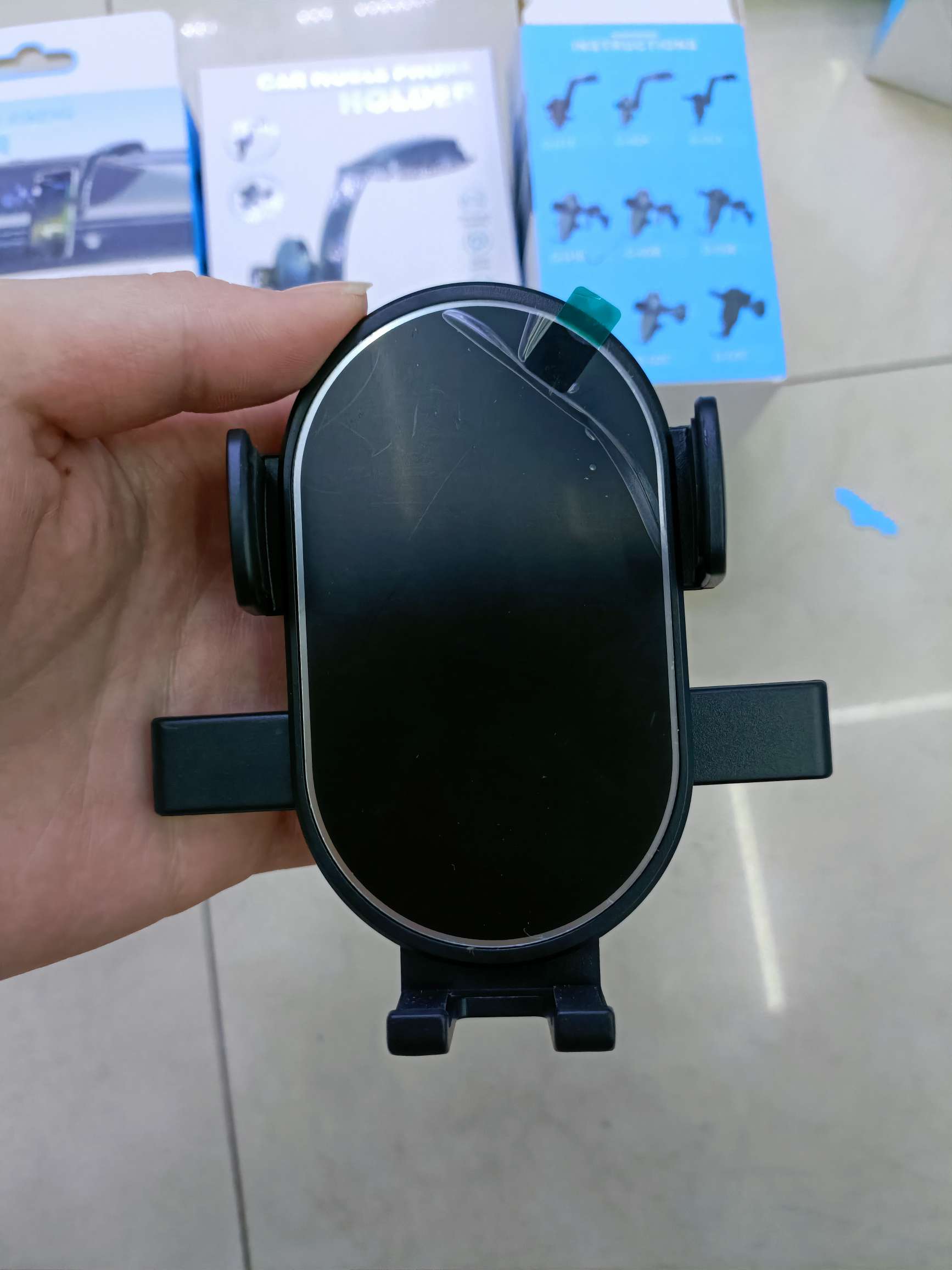 C-01系列车载手机支架 C-01A吸盘支架/C-01B三脚出风口支架/C-01C挂钩出风口支架详情图11