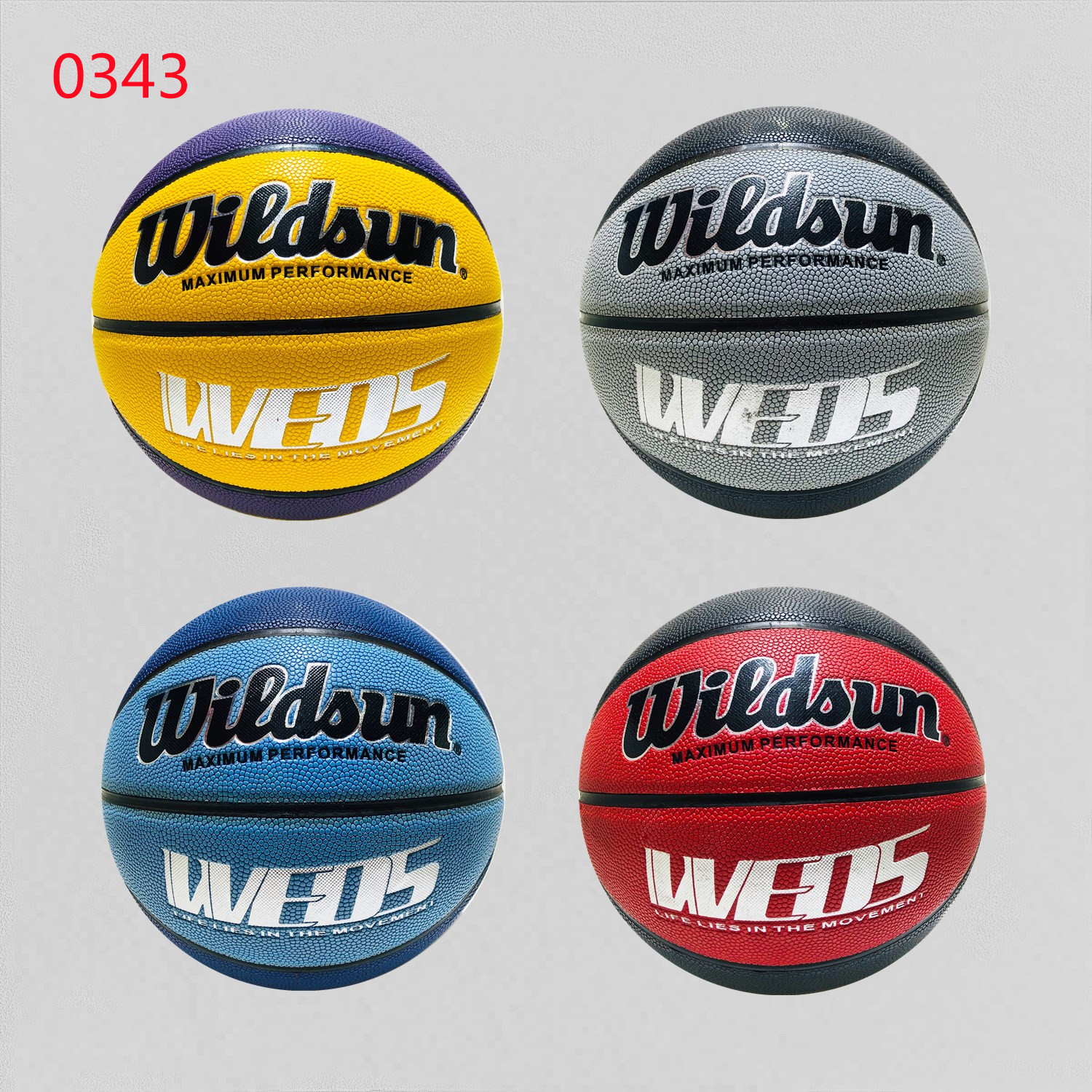 Yiwu Basketball Factory directly sells Widsun No. 7 adult standard imported sweat-absorbing basketball. It has a good hand feel, is wear-resistant and anti-slip. It is a special basketball for student and adult campus training and competitions. Customizable logos are available Item Picture